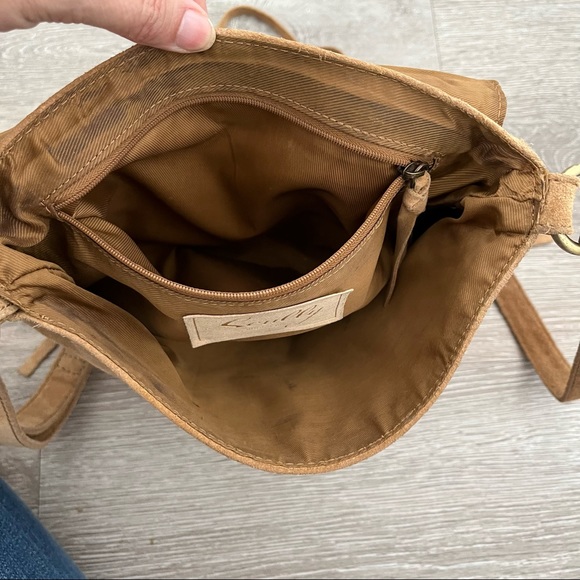 Scully Crossbody Suede Purse - Picture 11 of 16